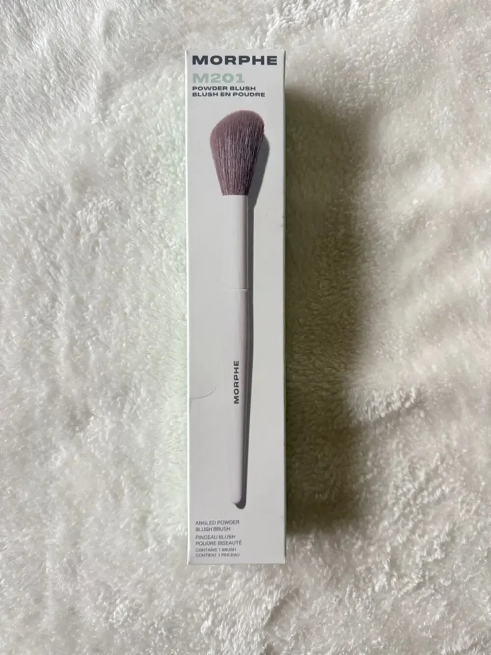 BRAND NEW Morphe M201 ANGLED POWDER BLUSH BRUSH